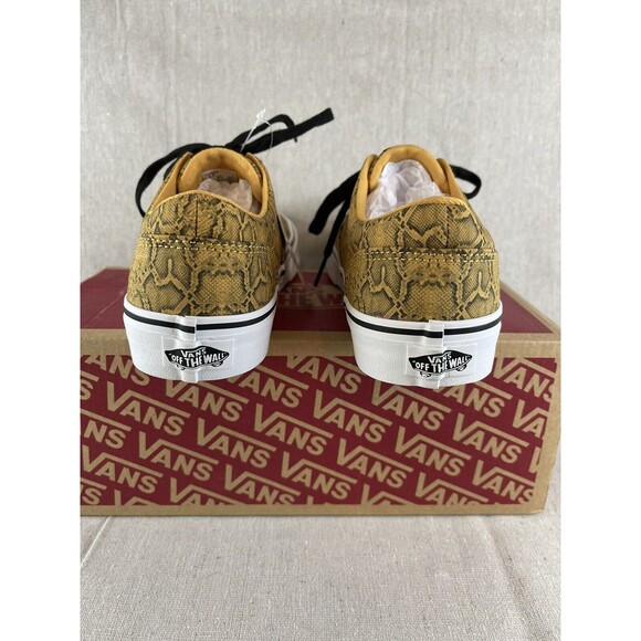 Vans Shoes Doheny Snake Honey Gold Sneakers 6.5W NEW VN0A3MVZ29Q - Picture 5 of 8